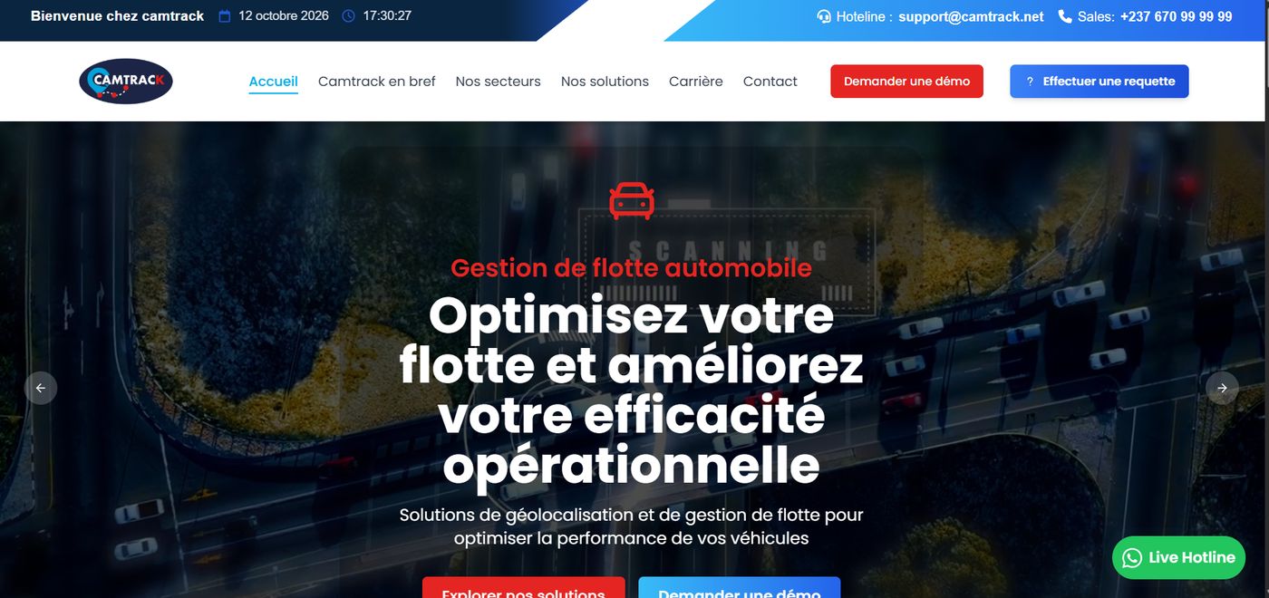HILATECH – Page d’accueil Camtrack