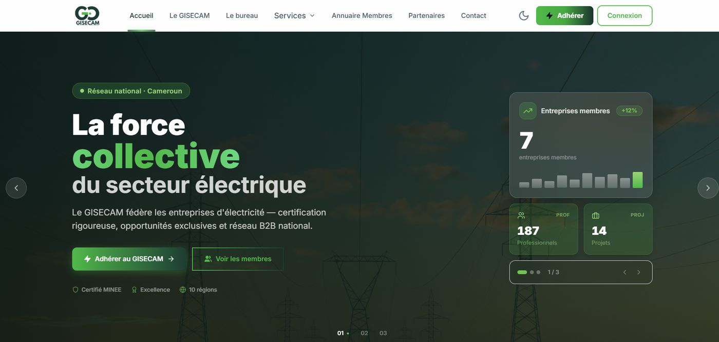 HILATECH – Page d’accueil GISECAM
